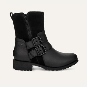 UGG Wilde Moto Leather Boots